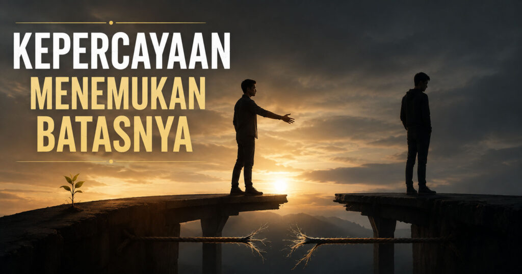 KEPERCAYAAN MENEMUKAN BATASNYA